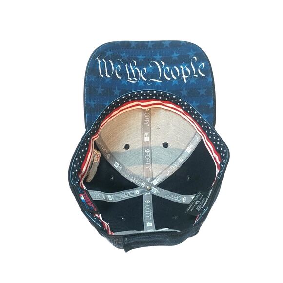 NEW YORK YANKEES MCB JULY 4TH A.L. NAVY NEW ERA CAP RAISED EMBLEM - Picture 8 of 12